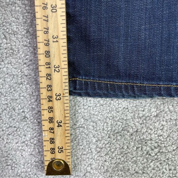 Citizens of Humanity Amber Jeans Women’s 26 Blue Bootcut Low Rise Dark Denim - Picture 13 of 15